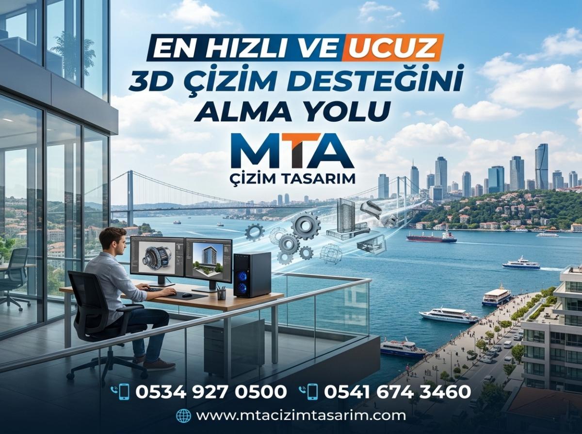 EN HIZLI VE UCUZ 3D ÇİZİM DESTEĞİNİ ALMA YOLU