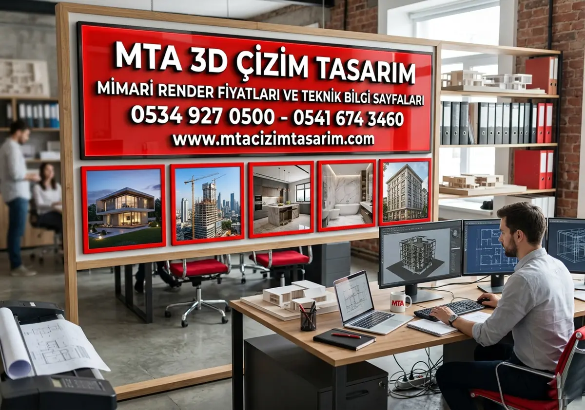 MİMARİ RENDER FİYATLARI VE TEKNİK BİLGİ SAYFALARI